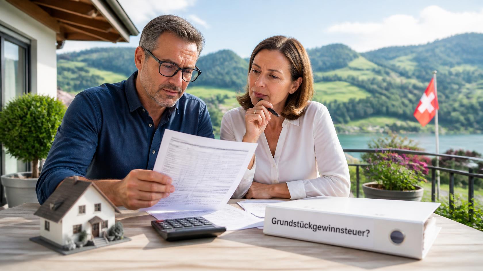 Grundstückgewinnsteuer berechnen Kanton Bern