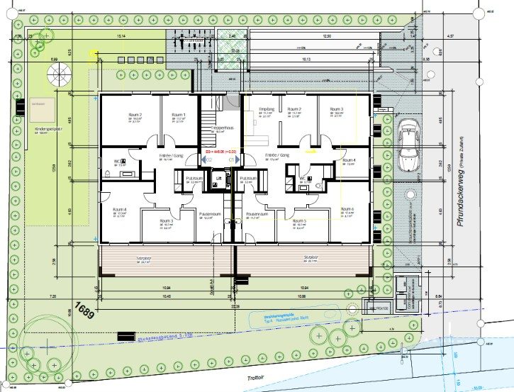 Neubauprojekt in Lyss — Grundriss